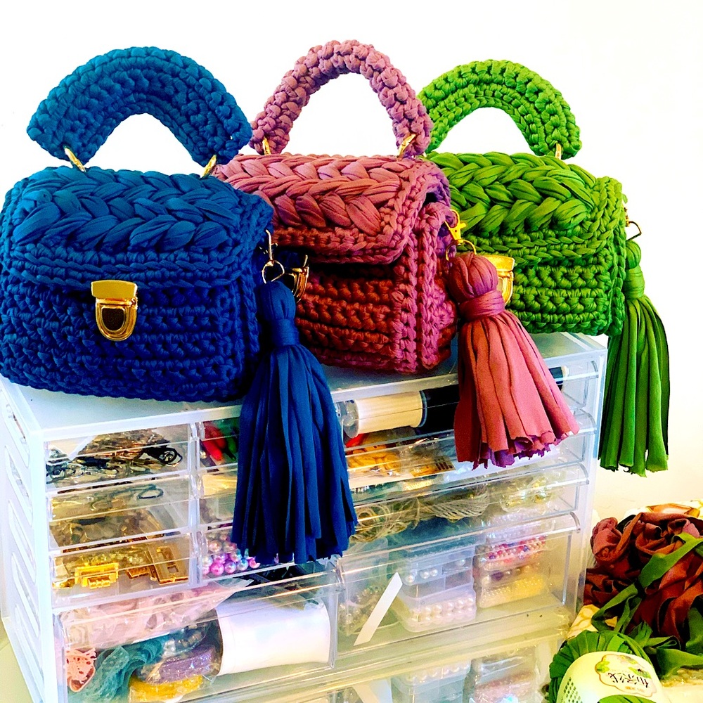 handmade women's purses